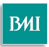 Picture of a the BMI logo which is a green box with white text saying B,M and I.